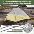 thumbnail image 3 of Tienda de campaña para mochileros Naturehike Cloud up Pro para 2 personas, impermeable, 3 of 7