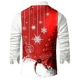 thumbnail image 5 of KKBOTIVE Mens Christmas Suit Vest - Slim Fit Business Dress Vests Outercoat - Holiday Season Christmas Prom Apparel Men's Fall Winter Comfort Party Wear c-Red Size: XXL, 5 of 5