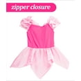 thumbnail image 7 of IKALI Girls Princess Costume, Pink Fancy Dress up Clothes Puff Outfit with Cape for Birthday Party 3-12Years, 7 of 7