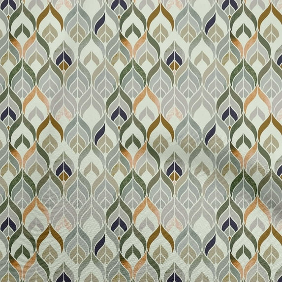 oneOone Viscose Chiffon Mint Fabric Paisleys Quilting Supplies Print Sewing Fabric By The Yard 42 Inch Wide