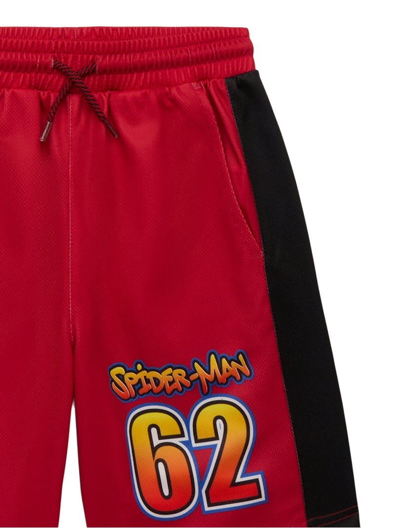 Marvel Spider-Man Basketball Jersey & Shorts Set - Walmart.com