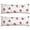 Cute Straw, variant on Bengal Tiger Print Body Pillow Cover 20x54 - Soft Full-Length Pillowcase with Invisible Zipper, Wild Jungle Stripes Design, Machine Washable & Breathable for Maternity & Sleeping Support