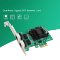 thumbnail image 5 of 2X 2-Port Gigabit PCIe Network Card 1000M Dual Ports PCI Ethernet Adapter with 82571EB LAN NIC Card for, 5 of 5