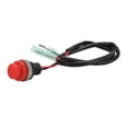 thumbnail image 3 of Interruptor De Parada De Motor De Emergencia, Botón De Parada De Arranque Fueraborda De Cable Rojo Resistente Al Desgaste De 45 Cm Redondo Sin Llave Para Yates Para Barcos, 3 of 7