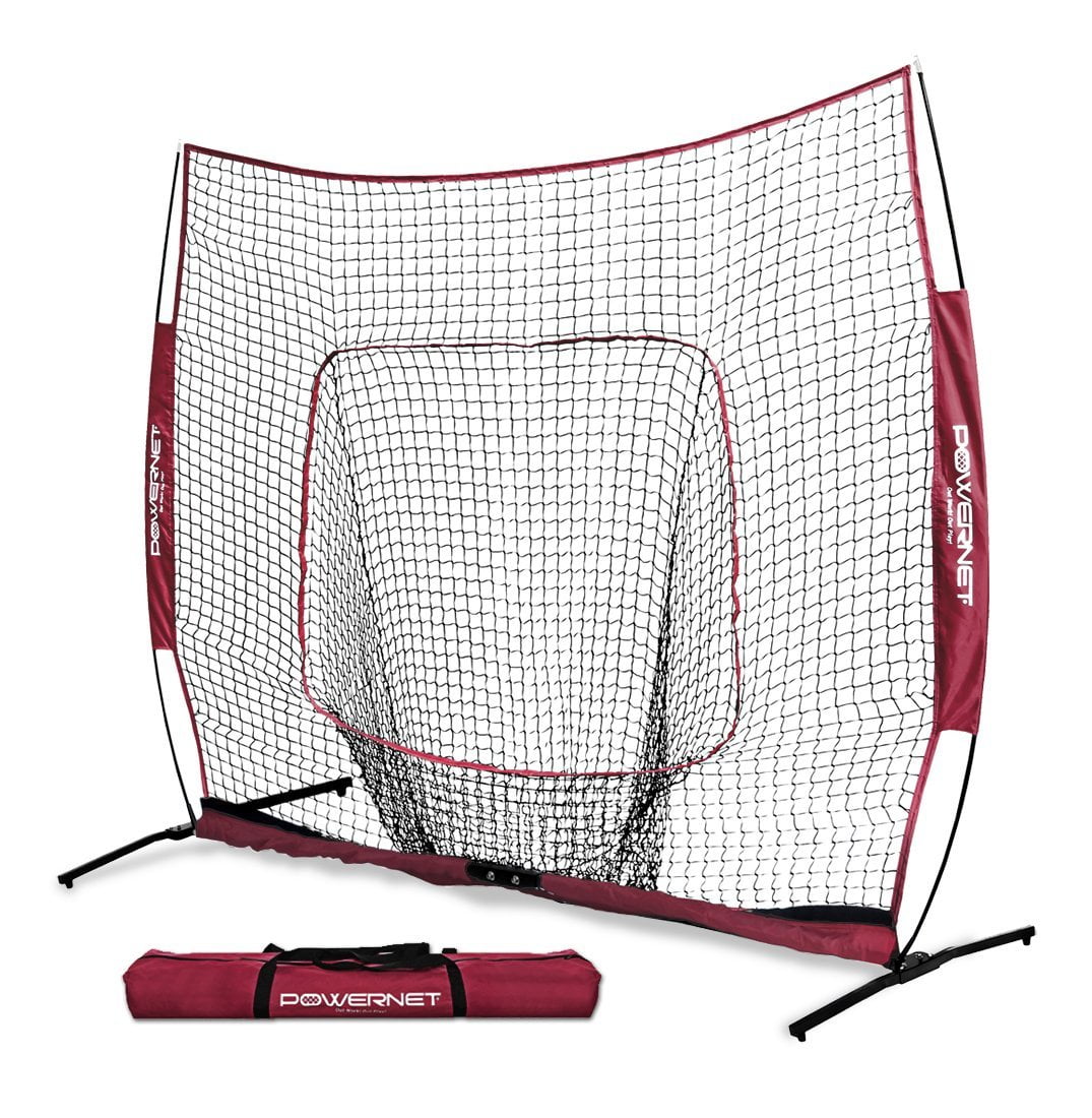 7X7 PRO Baseball Softball Practice Hitting Net w/ Onepiece