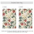 thumbnail image 4 of Yayeee Garden Flag 28" x 40" Double Sided Outdoor Yard Lawn Holiday Decorations, Small Strawberry Pattern, 4 of 6