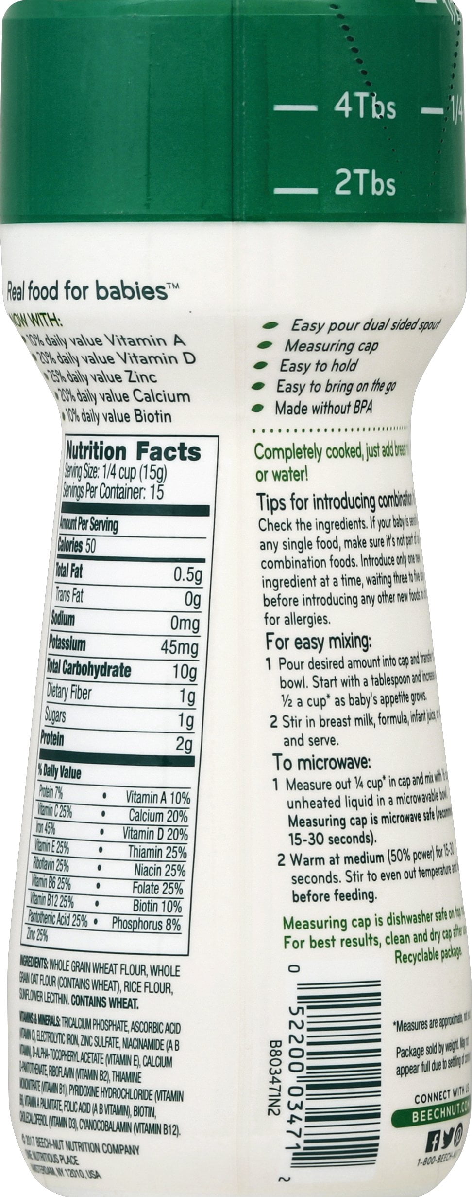 beechnut baby cereal