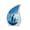 Penguin-3, variant on VALERASH Keepsake Penguin Urn for Ashes for Women & Man - 3 Inch Small Cremation Urns for Human Ashes Blue Teardrop Urns for Adult Male & Female - 3 Inch