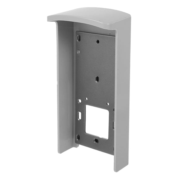 YSNOOWE Weatherproof White Plastic Doorbell Cover, Outdoor Protective Shield for Doorbells, 1 Set