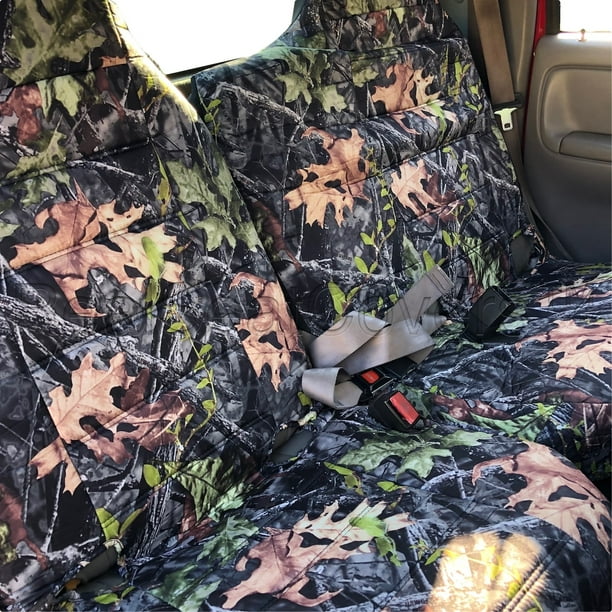 Seat Cover For Ford Ranger Rcab Xcab A77 60 40 Split Bench Exact Fit Forest Camo Com - Saddle Blanket Seat Covers For 2020 Ford Ranger
