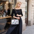 thumbnail image 5 of FORMRS Women Crossbody Purse with Chain Strap Vegan Leather Shoulder Handbag, Blue Ice Hockey, 5 of 7