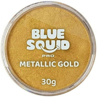 Blue Squid PRO Face Paint - Classic Yellow (30g) - Professional Water Based  Single Cake Face & Body