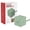 Green, variant on Honeywell Power Cube Surge Protector with 3 AC Outlets and 2 USB Ports, 4ft Fabric Cord, White