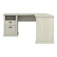 thumbnail image 3 of Bush Furniture - Desk - L-shaped - white oak - white oak base, 3 of 3