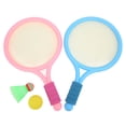 thumbnail image 2 of EOTVIA Kids Racket,1 Pair Kids Badminton Racket Tennis Racket Exercise Balance Kids Racket Cute Kids Racquet With Badminton Rubber Ball,Badminton Rackets For Kids, 2 of 8
