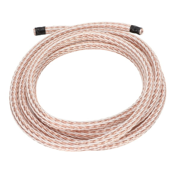 Cable RCA 12TC Cable de interconexión RCA de cobre HiFi OCC de 24 núcleos para equipos de sonido e imagen 2,5 m/8,2 pies