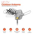 thumbnail image 1 of Outdoor TV Antenna 150 Miles Amplified Digital HDTV Antenna with 360°Rotation Wireless Remote Control, 1 of 10