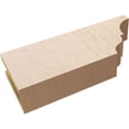 thumbnail image 6 of Ekena Millwork 4"W x 8"H x 20"L Asheboro Woodgrain TimberThane Rafter Tail, Primed Tan, 6 of 6