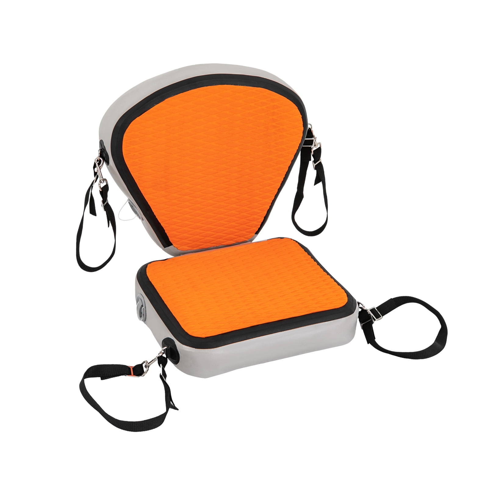 Yacht Seat with Ergonomic Backrest, High-Quality EVA and PVC, 360° Rotatable Stainless Steel Hooks, Easy to Install with Adjustable Straps, Portable,&nbsp; Fit for Kayaks, Boats, and More