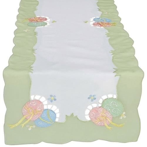 Xia Home Fashions Easter Egg Table Runner