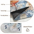 thumbnail image 6 of Orange Blue Starfish Coastal Area Rugs 5'x7', Small Throw Rugs for Laundry Room Playroom, Summer Beach Eucalyptus Vintage Indoor Outdoor Rug Non-Slip Low Pile Carpet Runner Reversible Floor Mats, 6 of 8
