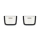 thumbnail image 2 of Bearachild Garbage Bin Hanging Garbage Foldable Household Suitable Garbage Cleaning for Garbage Cleaning in Any Restaurant blanco 27.8*20*14cm 2piezas, 2 of 6