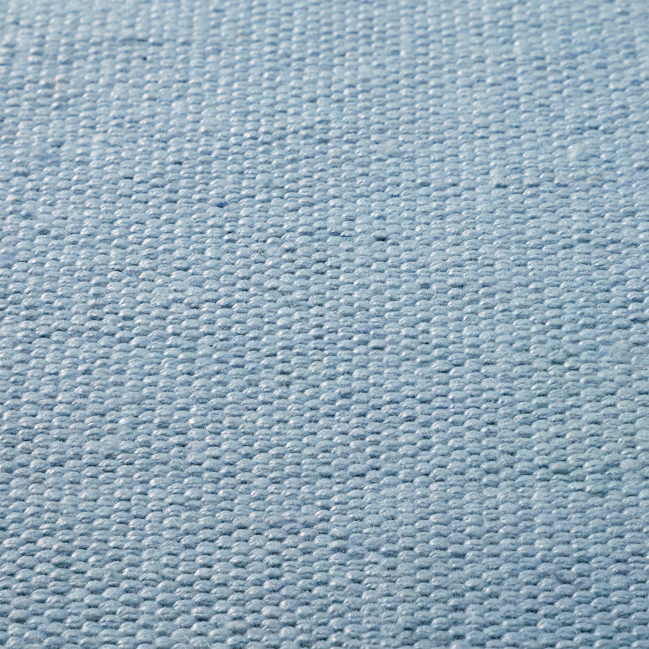My Texas House Blue Scallop Indoor/Outdoor Layering Rug, 24" x 38"