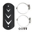 thumbnail image 2 of Motorcycle Exhaust Heat Shield Cover Universal Stainless Steel Protector, 2 of 7