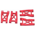 thumbnail image 5 of Metal Front and Rear Suspension Arm Set RC Car Upgrade Parts for TRAXXAS Latrax Teton 1/18 Remote Control CarRed,, 5 of 5