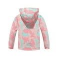 thumbnail image 3 of MGEOY Manteau Réversible pour Garçons et Filles, Léger, Imperméable, Doublé en Molleton, Imperméable pour Enfants (4-12), 3 of 9