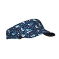thumbnail image 2 of Bingfone Adjustable Empty Top Sun Visor for Women and Men-Sea Sharks, 2 of 8