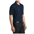 thumbnail image 4 of Yellow Rooster Mens Short Sleeve Dry Zone UV Micro-Mesh Pocket Polo River Blue Navy XL, 4 of 4