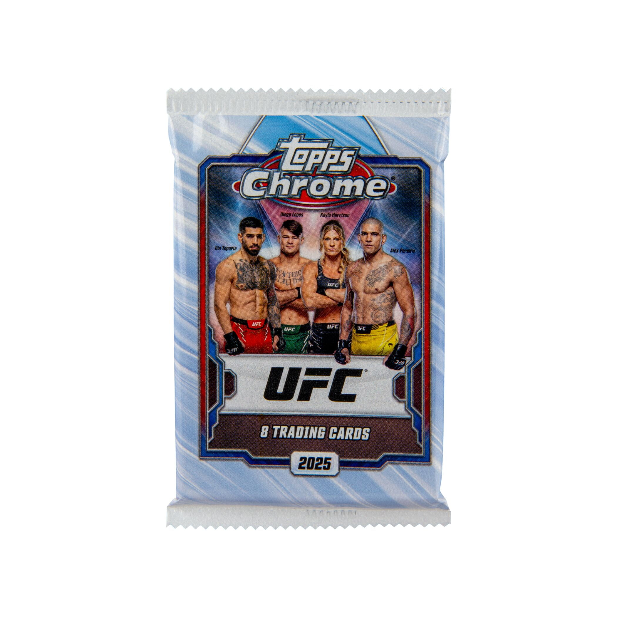 2025 Topps Chrome UFC Trading Cards Mega Box