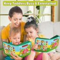 thumbnail image 3 of Felt Learning Board Kids Toddlers Interactive Animal Farm Educational Quiet Book Toy, 3 of 5