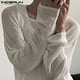thumbnail image 5 of INCERUN Tops 2024 estilo coreano nuevo diseño de punto ahuecado para hombres camiseta casual streetwear masculino fino manga larga camiseta S-5XL, 5 of 5
