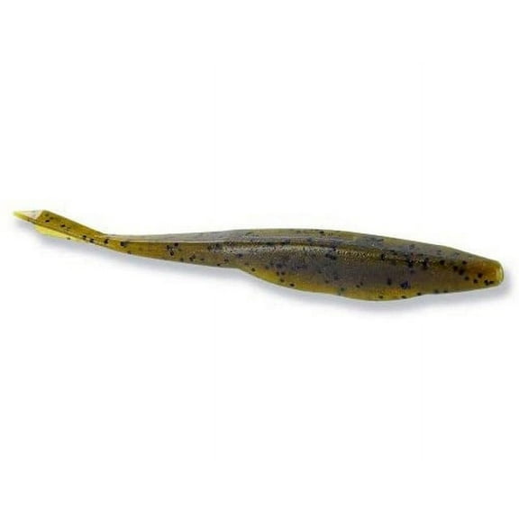 Yamamoto 5" D-SHAD GREEN PUMPKIN (7 PACK)