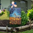 thumbnail image 6 of Garden Flag 28"x40" Zebra Van Gogh Art Double-Sided Yard Flags for Outside Outdoor All Seasonal Decoration, 6 of 6