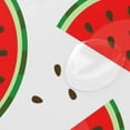thumbnail image 4 of Coolnut Slices of Watermelon Bath Shower Curtain Liners 72"x72", Polyester Waterproof Bath Curtains with Hooks for Bathroom Decoration, 4 of 5
