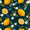 Green Lemons, variant on Yayeee Faucet Mat for Kitchen Sink 14.7" Diatomite Long Splash Guard Pad, Orange Geometric