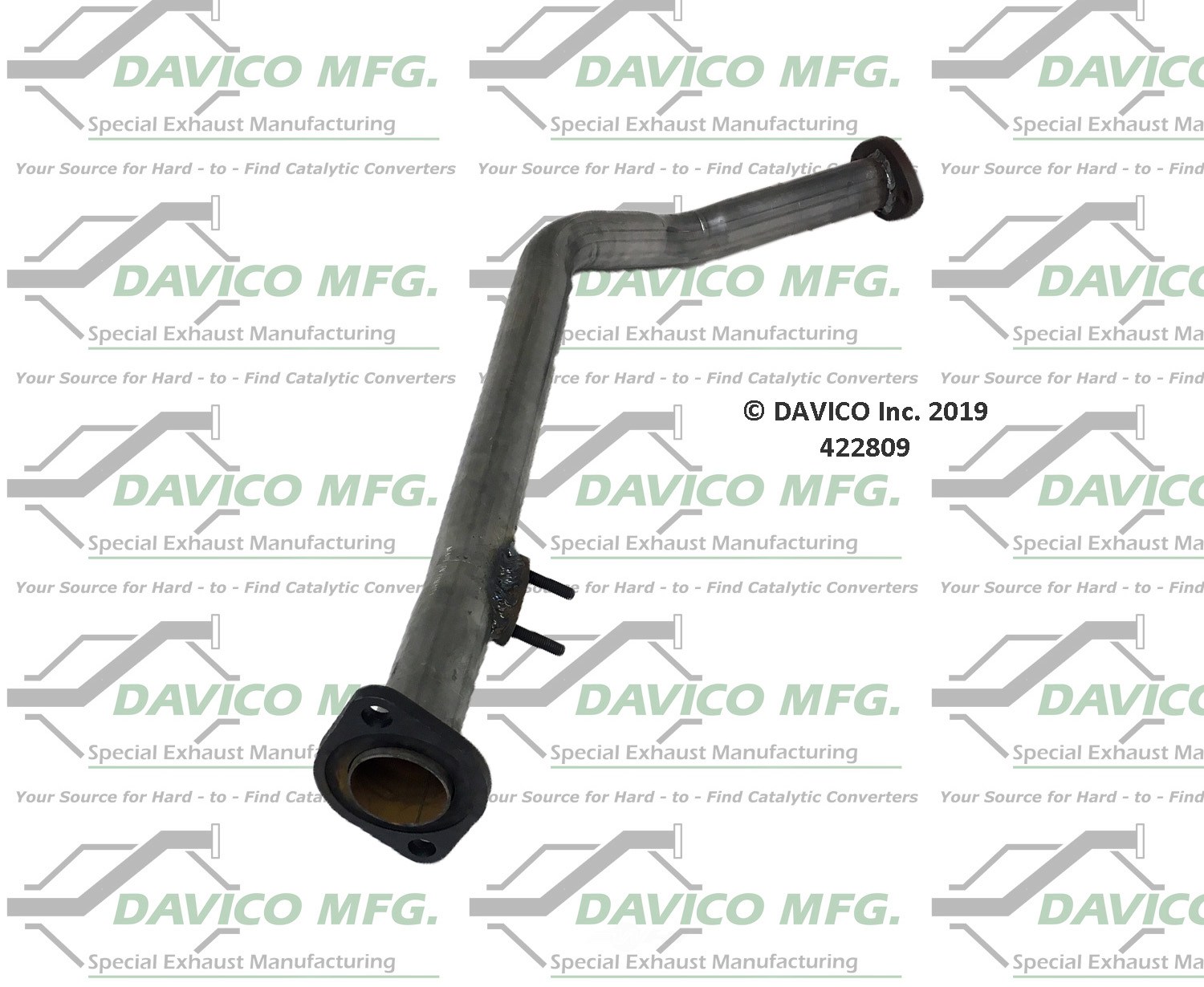 Davico Mfg 422809 Exact-Fit Exhaust Pipe