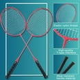 thumbnail image 3 of Badminton Set - 10 Rackets & 15 Shuttlecocks - for Adults & Teens - Lightweight Racquets for Backyard, Beach & Outdoor Games, 3 of 5