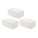 thumbnail image 5 of Caja dispensadora de toallitas húmedas de 3 piezas, caja de pañuelos, soporte para pañuelos, caja de almacenamiento de pañuelos rellenable, soporte para toallitas húmedas, 5 of 6