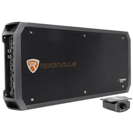 Rockville RXD-M5 Competition 8000 Watt/4000w RMS Mono 1 Ohm Amplifier Car (Best Competition Car Amps)