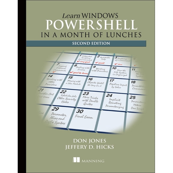 Pre-Owned Learn Windows PowerShell in a Month of Lunches by Don Jones and Jeffery Hicks Paperback, Computing & Internet, English