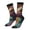 2 Black-1, variant on Rainbow Scales Fantasy Dragon Print Adult Socks for Men & Women,Calf Socks, Ankle Socks,Boots Socks,Breathable Casual Sock,Unisex Crew Socks
