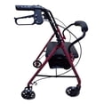 thumbnail image 3 of Andadera Ortopedica Eko-Mobility Rollator de Acero con Bolsa Roja, 3 of 9