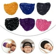 thumbnail image 2 of SHISUYAN 6pcs Crocheted Hair Net Practical Crocheted Hairnet Colored Crocheted Hairnet, 2 of 9