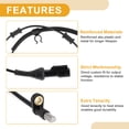 thumbnail image 3 of Unique Bargains ABS Wheel Speed Sensor No.6C2Z2C190AA Rear Left ABS Sensor Anti-lock Braking System Sensor for Ford E-250 2006-2007, 3 of 7