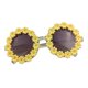thumbnail image 1 of Gafas de sol de flores Gafas de flores novedosas Decoración retro Regalos de cumpleaños Gafas de gafas florales novedosas para bebés Fiesta de Amarillo Yinane anteojos lindos, 1 of 8
