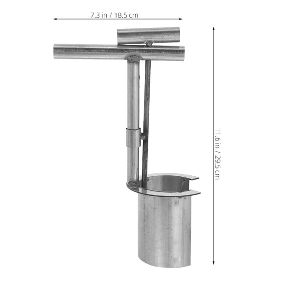 WEUVEB Portable Hole Digger Tool for Plants with Convenient Design and Versatile Garden Use